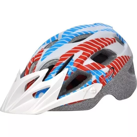 kask rowerowy AXER SETTE WHITE/RED
