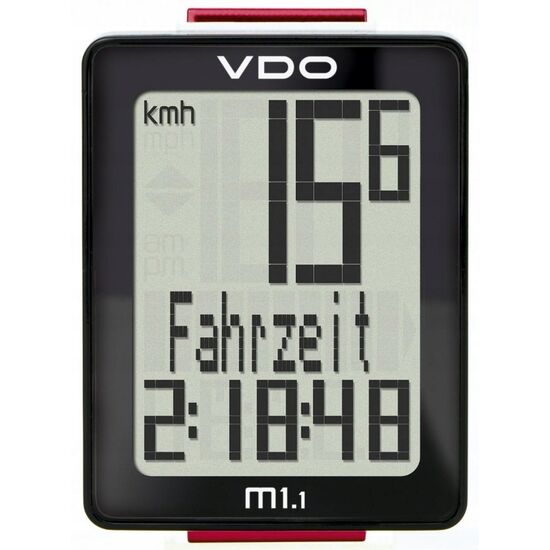 Licznik rowerowy VDO M1 WR PRZEWODOWY