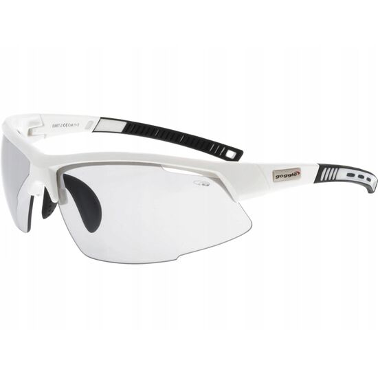 Okulary rowerowe GOGGLE E867-2 biało-czarny
